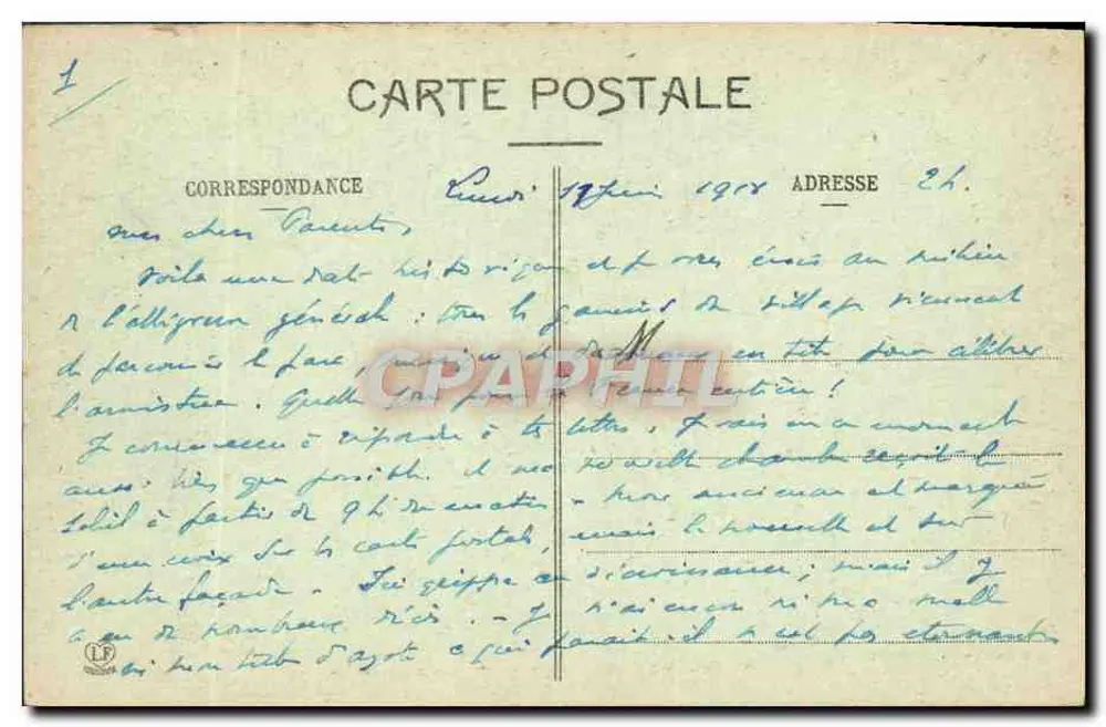 Vernet-les-Bains — Das Hotel du Portugal — Les Pyrénées-Orientales - Rückseite