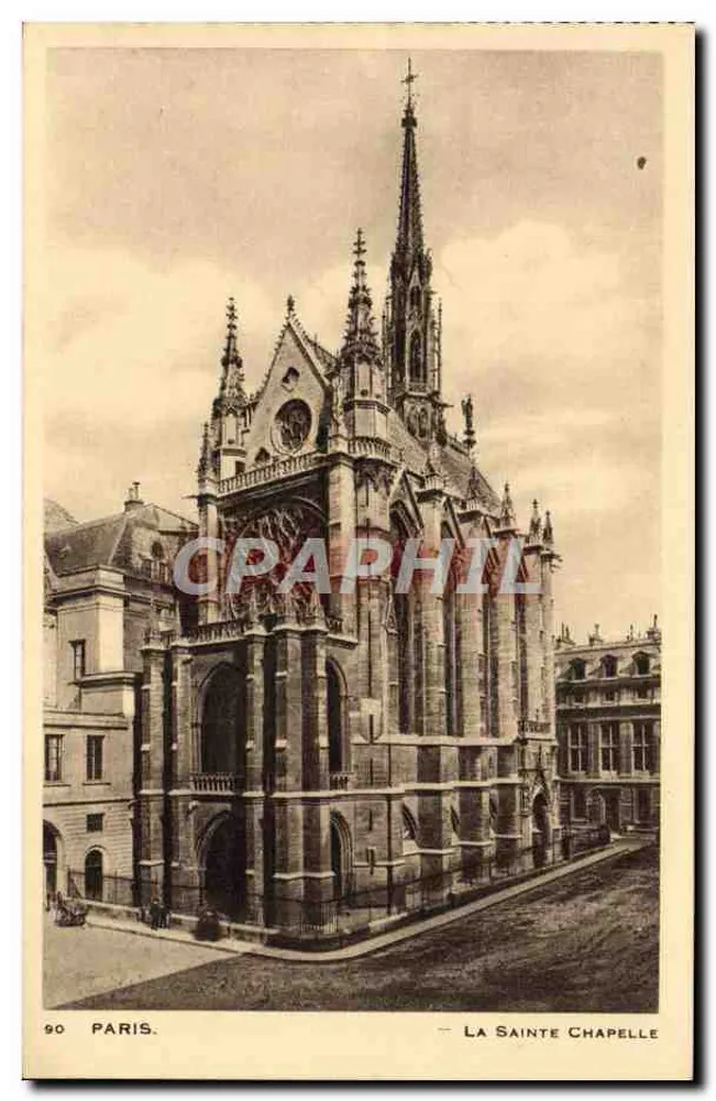 Paris — A Capela Santa — n°90 - Frente