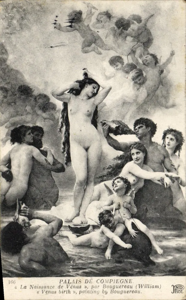 De geboorte van Venus — Paleis van Compiègne — JND Phot. - Voorkant