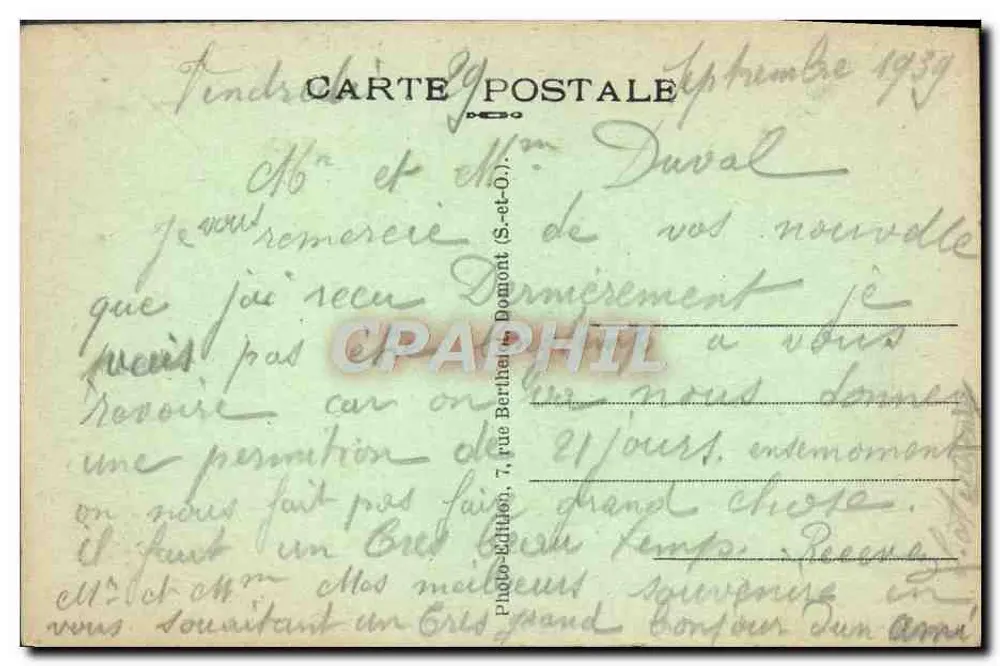 Trib-Châtrau (Oise) — L'Église — Le Portail (XIIe et XIIIe s) — Photo Édition - Verso