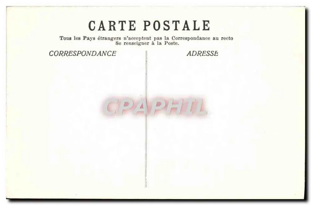 Massiv der Meije — Ansicht vom Plateau — Papeterie des Alpes Eug. Robert Grenoble - Rückseite