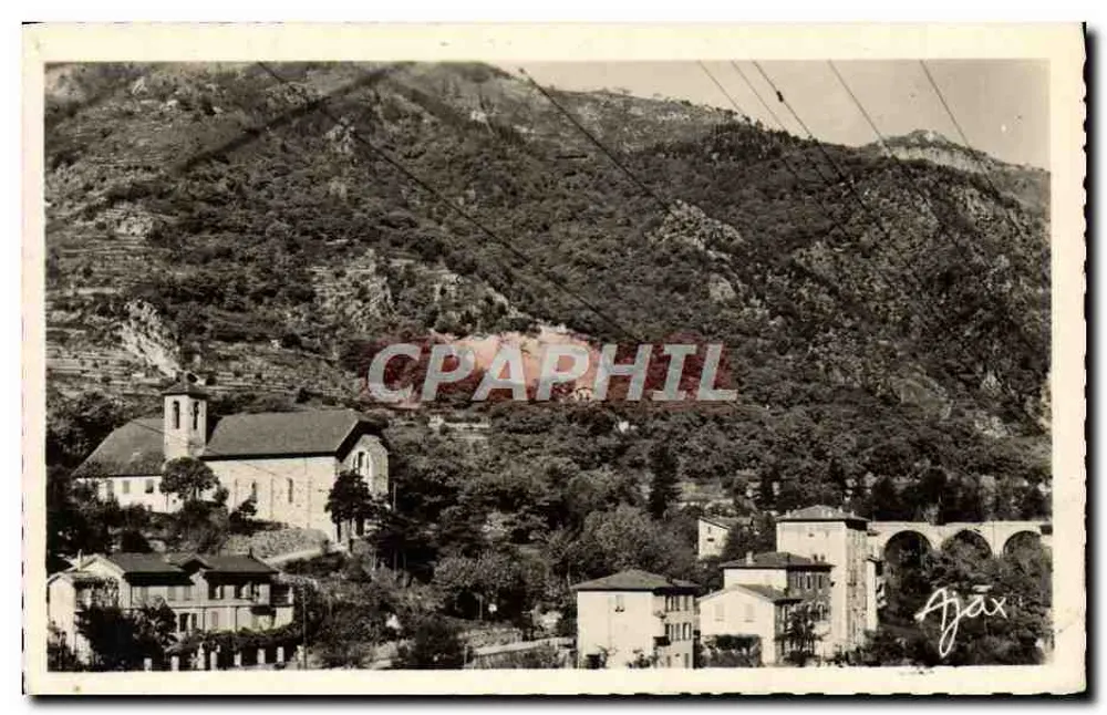 Saint-Dalmas-de-Tende — Église et village en montagne — Ajax - Frente