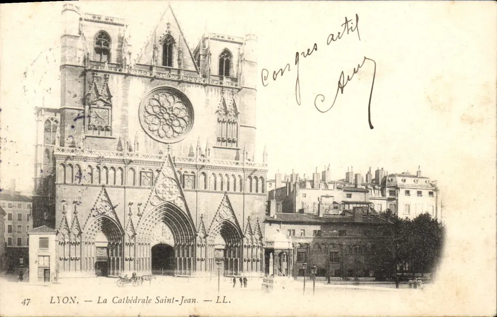 LYON — A Catedral São João — LL. — N°47 - Frente