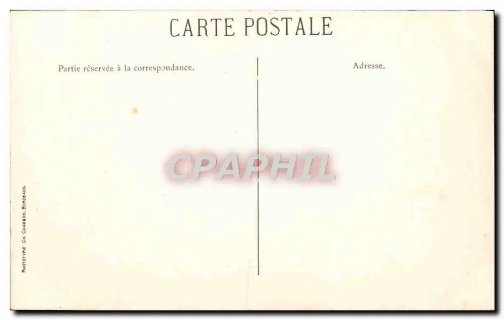 Arcachon — O Casino da Praia — C. C. - Verso