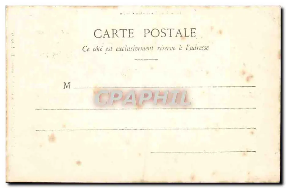 Soulac-sur-Mer - Denkmal des Retters Ed. Laporte — Ausgabe Romy-Gonelle - Chèze Gonelle - Rückseite