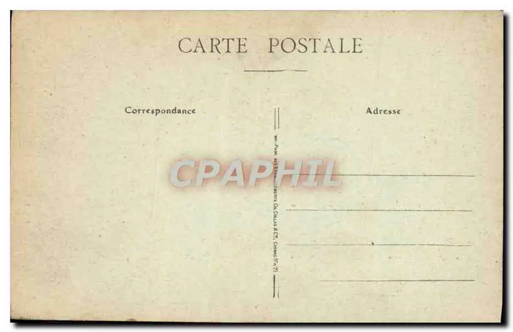 Sens — Patriotischer Denkmal — Boulevards du Jeu de Paume (Werke von Peynot) - Rückseite