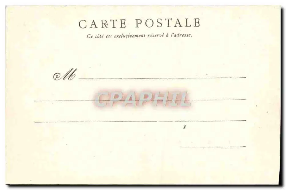 Les Sables-d'Olonne — O Pequeno Seminário — Fotogravura L. Amiaub, Roche-s-Yon — N° 198 - Verso