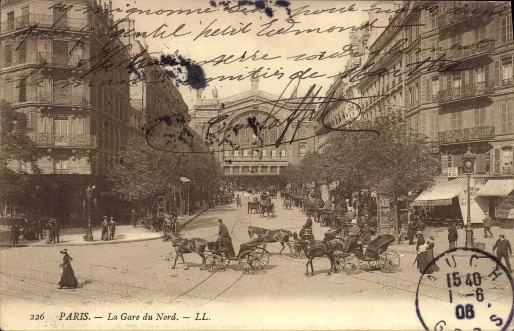 PARIS — La Stazione del Nord — LL. — n°226 - Recto