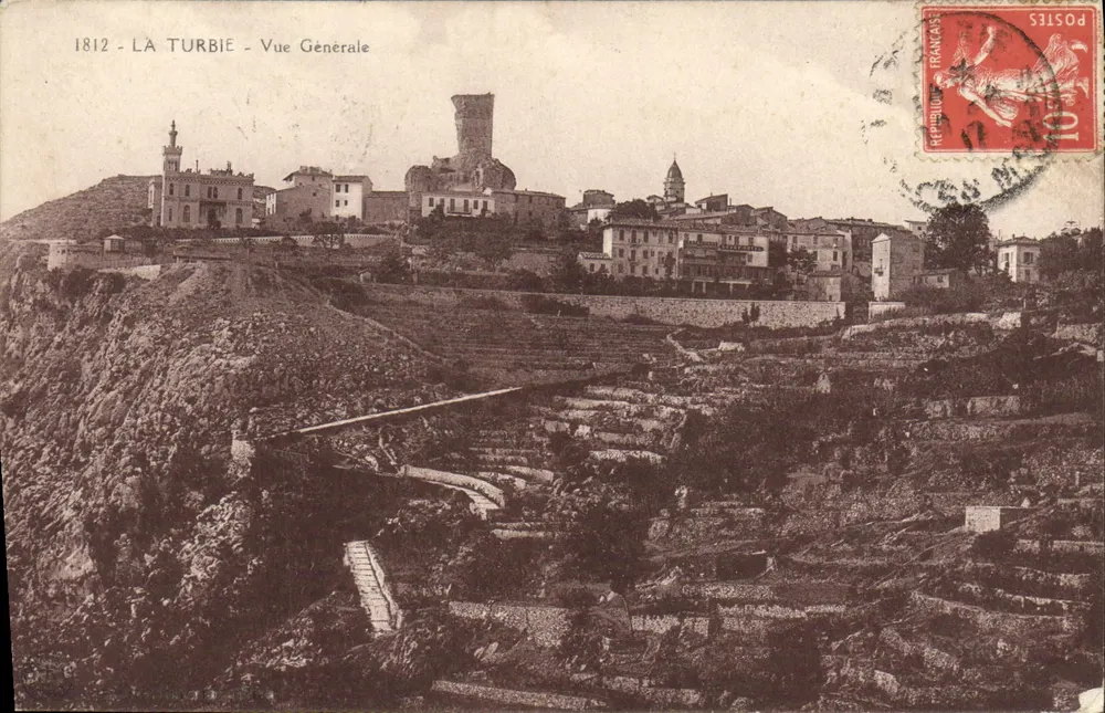 La Turbie - Vista Geral — 1812 — Editor desconhecido - Frente