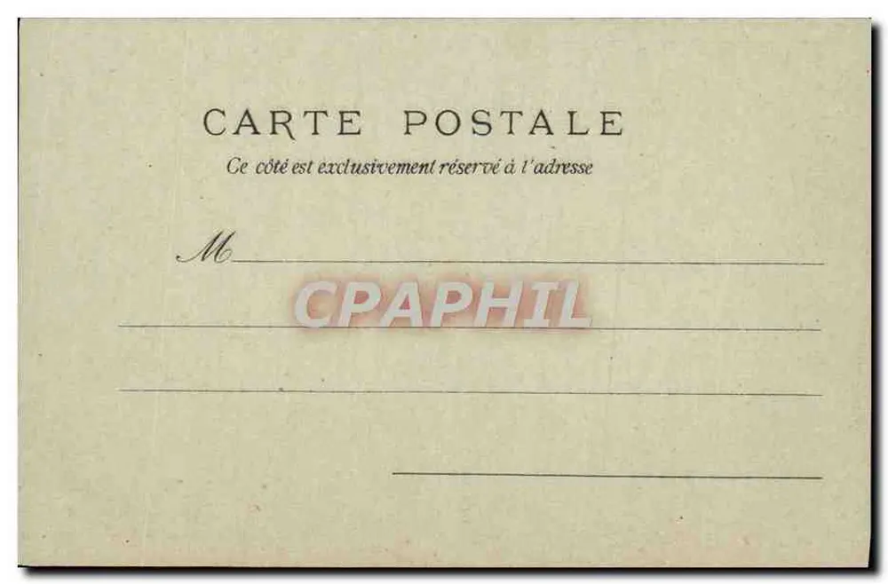 Pavillon des Senegal — Ansicht von Podor — Weltausstellung 1900 — Illustrierte Ansichtskarte der französischen Kolonien, n° 1119 - Rückseite