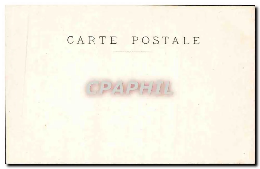 Lucette de Verly — joven mujer en vestido de novia y velo en un campo — tarjeta postal - Reverso