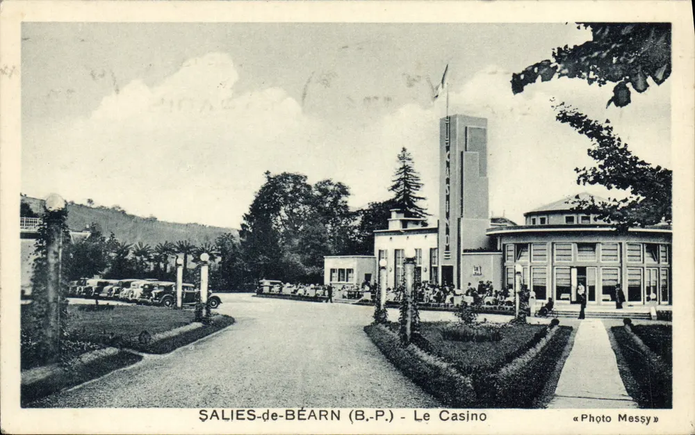 SALIES-de-BÉARN (B.P.) - El Casino — Foto Messy - Anverso