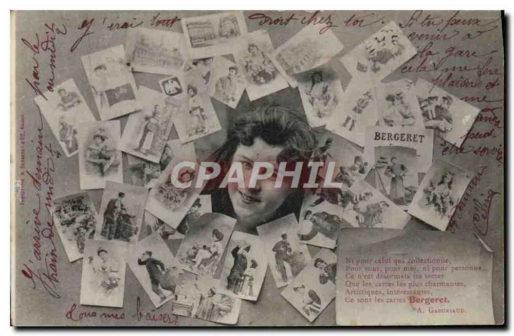 Postkarten-Sammlung — Bergeret — A. Gaboriaud - Vorderseite