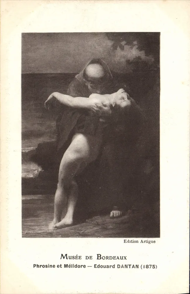 Phrosine und Mélidore — Museum von Bordeaux — Artigue-Ausgabe (1875) - Vorderseite