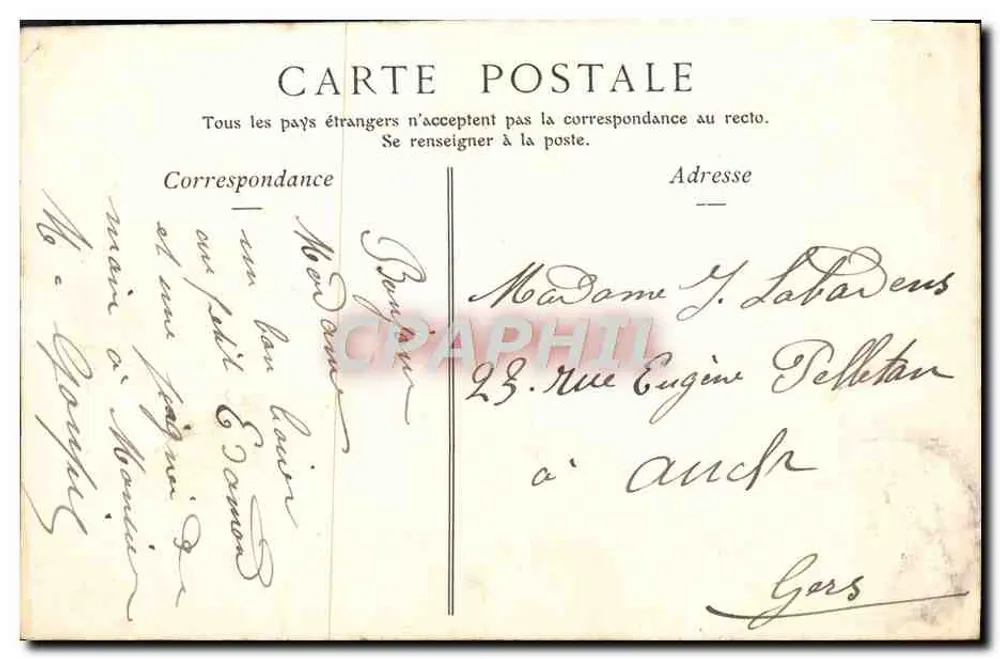 PARIS — Die Kirche des Heiligen Herzens und der Seilbahn — ND. Phot. - Rückseite