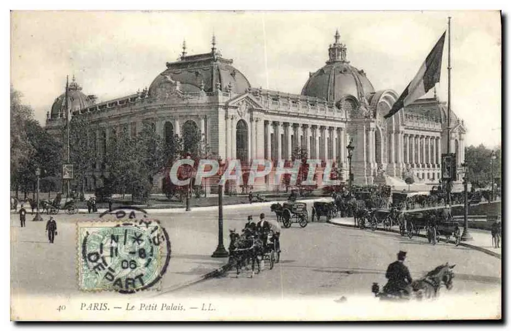 PARIS — O Pequeno Palácio — LL. - Frente