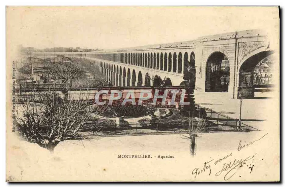 Montpellier - Aqueduto — Edição dos Monopólios de Montpellier - Frente