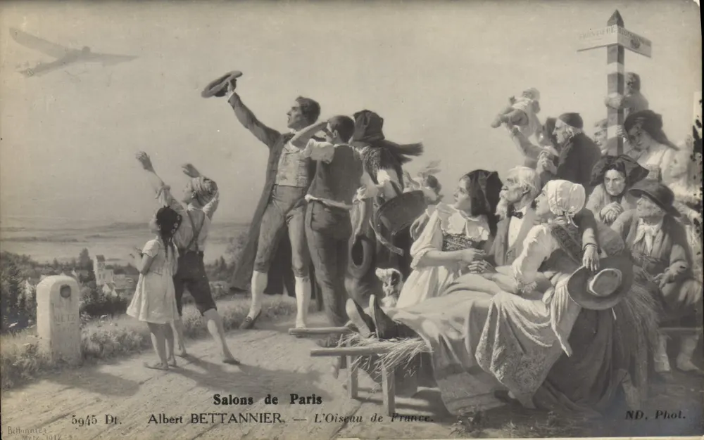 Der Vogel Frankreichs — Albert BETTANNIER — Salons de Paris - Vorderseite