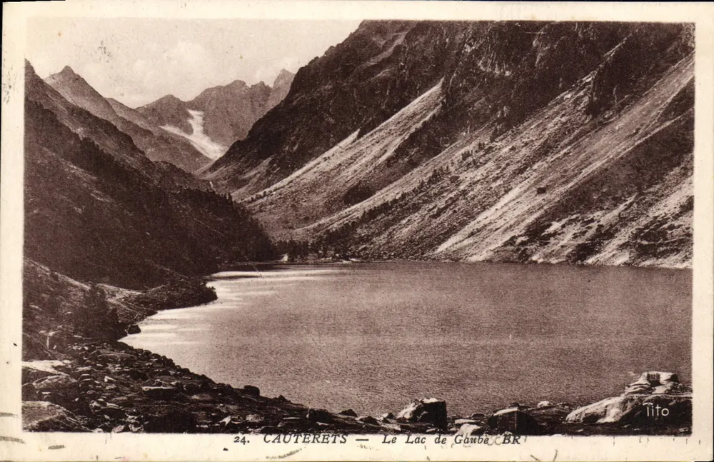 Cauterets — Het meer van Gamba — Tito - Voorkant