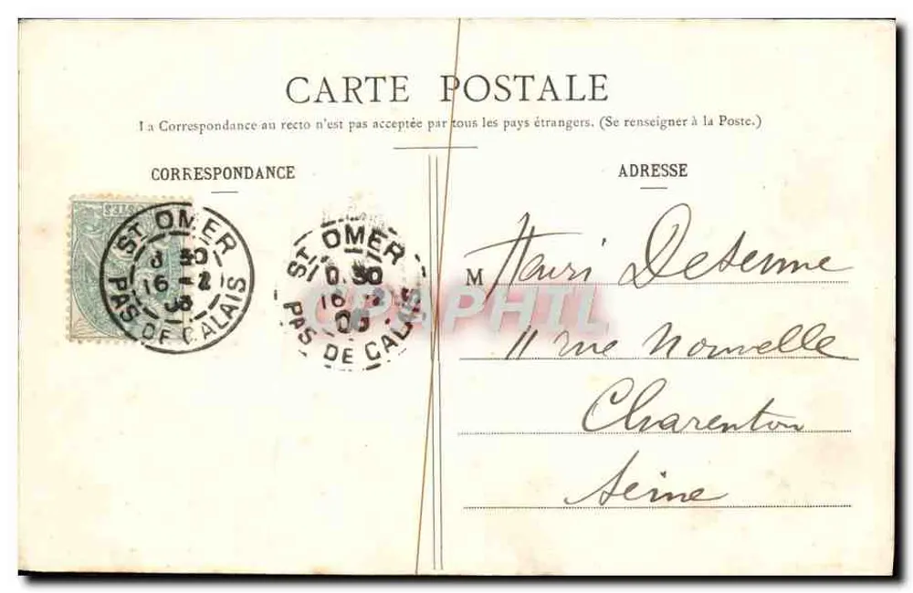 Menina segurando um cartaz 'Bom para cem mil beijos' — editor Aux 100 000 Cartes postales, Paris, n° 10 014, rev. Allieng - Verso
