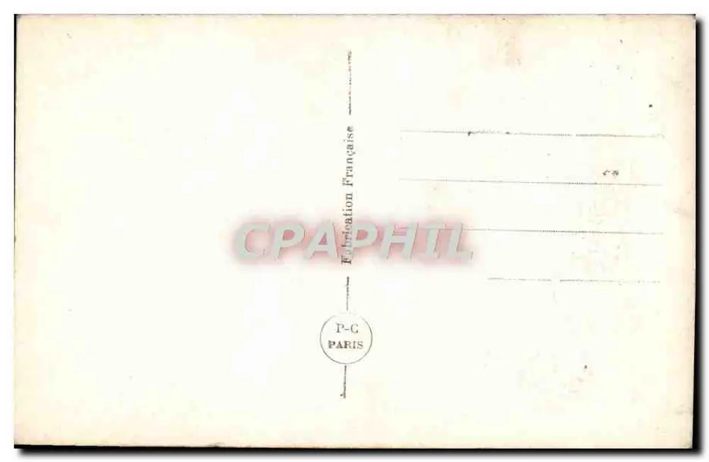 Criança segurando um buquê de louro — Bonne France — P-C Paris n°106 - Verso