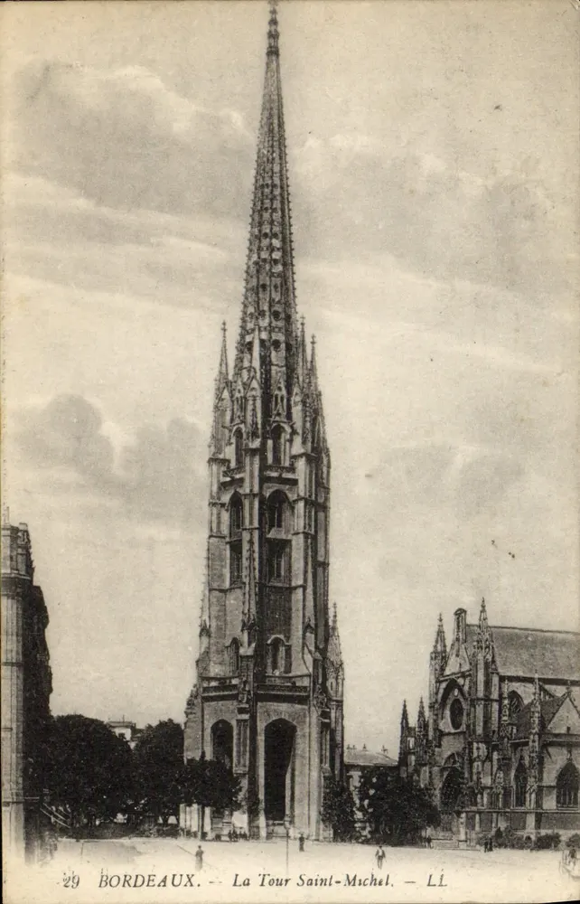Bordeaux — Torre Saint-Michel — LL n°29 - Frente