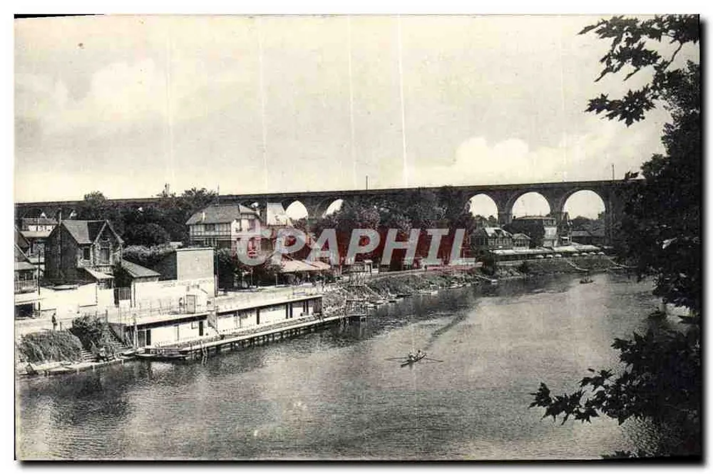Margens da Marne — O Viaduto — Edição La Cigogne, Paris - Frente