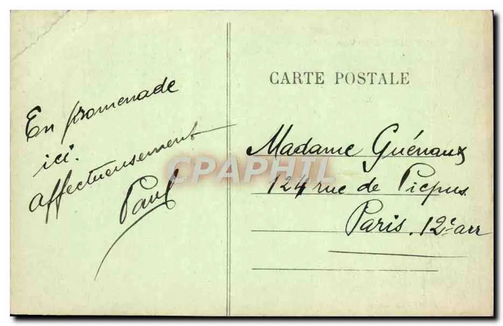 Mont-Cassel — Vista geral — Van Eecke - Verso