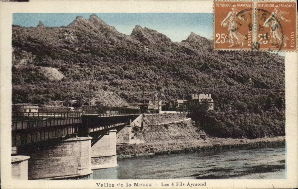 Tal der Meuse — Die 4 Söhne Aymond — Verlag Argana, Toulouse - Vorderseite