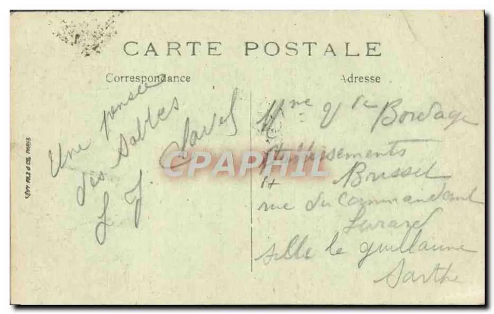 Les Sables-d'Olonne — L'Église N.-D. de Bon-Port — LL. - Verso