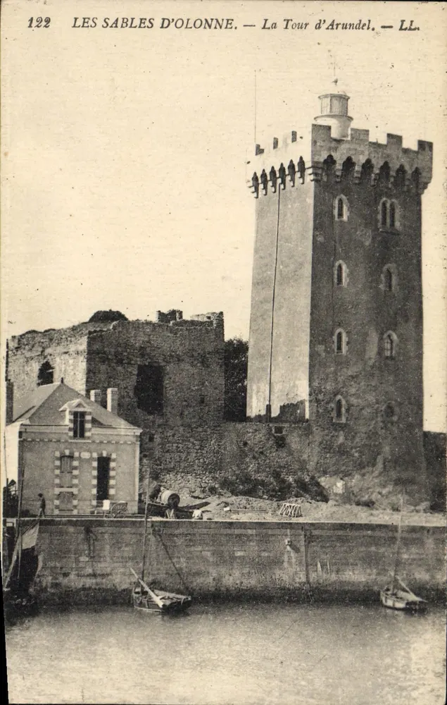 Les Sables d'Olonne — Torre de Arundel — LL. — N° 122 - Frente