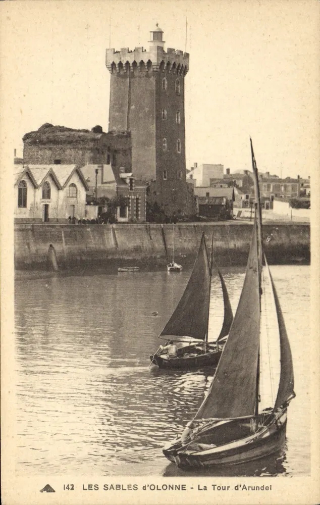 Les Sables d'Olonne — La Tour d'Arundel — n° 142 - Recto