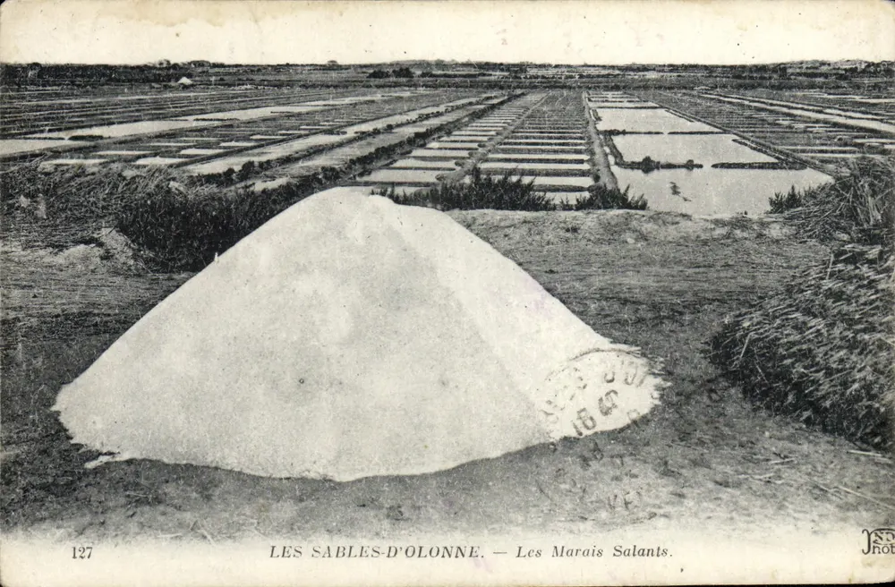 Les Sables-d'Olonne — Os Marais Salgados — Jhoté, n°127 - Frente