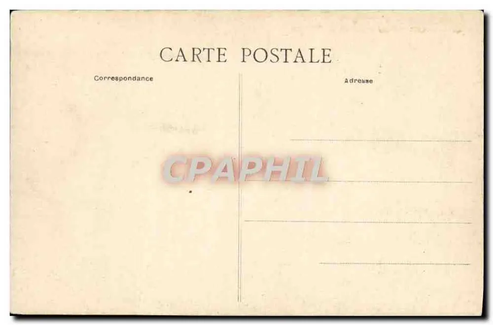 Les Sables-d'Olonne — In den Felsen des Puits de l'Enfer — Lucien Amiaud, Nr. 4255 Rep. int. - Rückseite