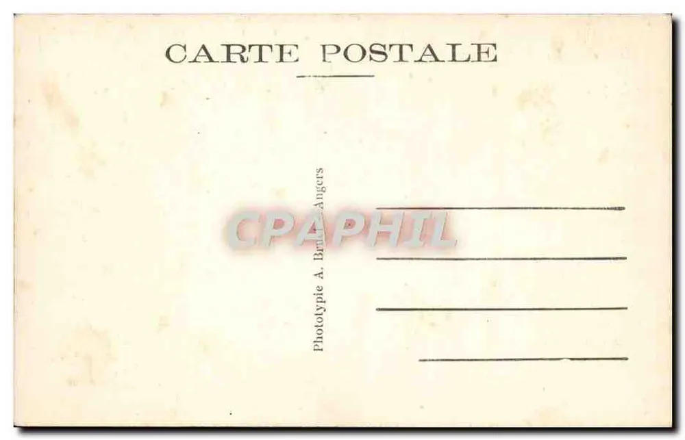 Les Sables-d'Olonne (Vendée) — Estudo de Chapéu A.B. — n°103 - Verso