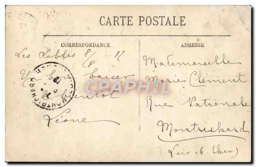 Les Sables-d'Olonne — Les Marais Salants — LL. - Verso