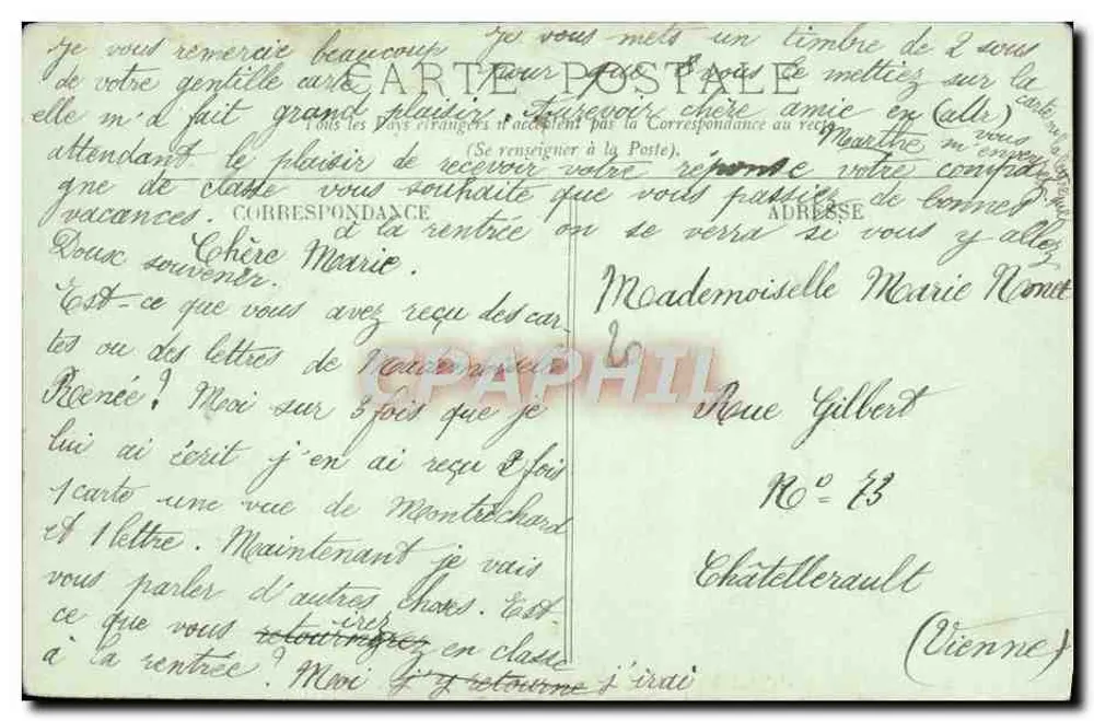 Les Sables-d'Olonne — Le Remblai et la Plage — LL. - Verso