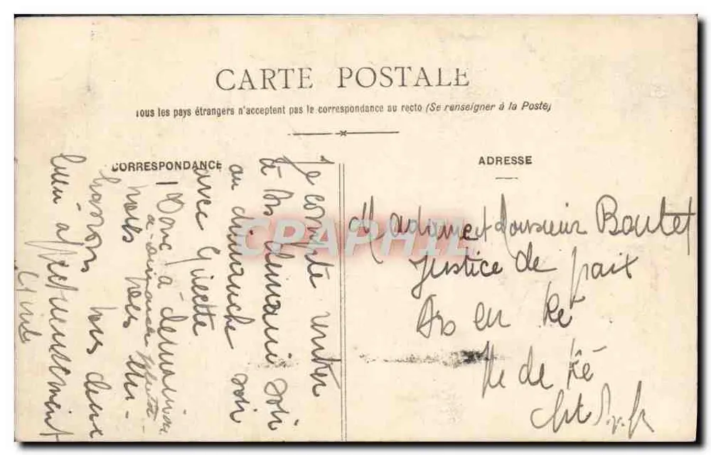 Sablaïse — jovem mulher segurando um guarda-chuva — editor Sablaïse, n° 2252 - Verso