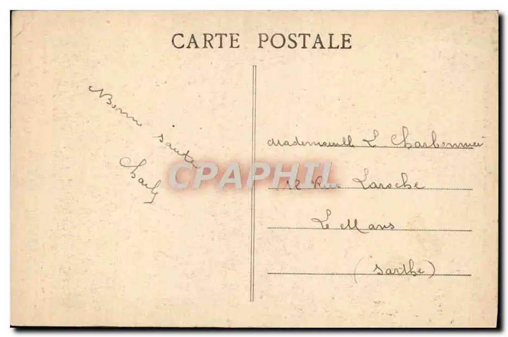 St-Malo (Bretagna) — La Grande Rue — Edizione Guérin, n° 4925 - Verso