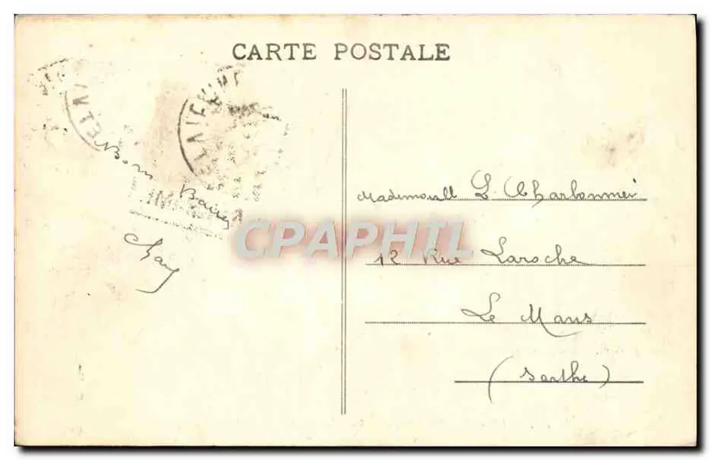 St-Malo - Los Muros - El Môle — Edición Guedrin, n°3844 - Reverso