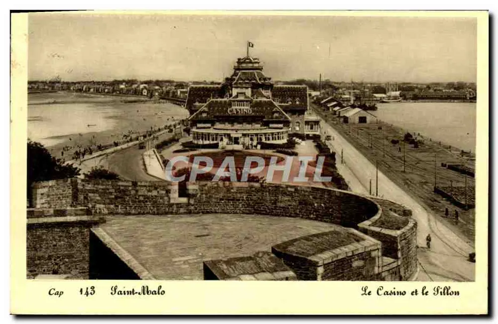 Saint-Malo — Le Casino et le Filion — Édition de Léxe - Recto