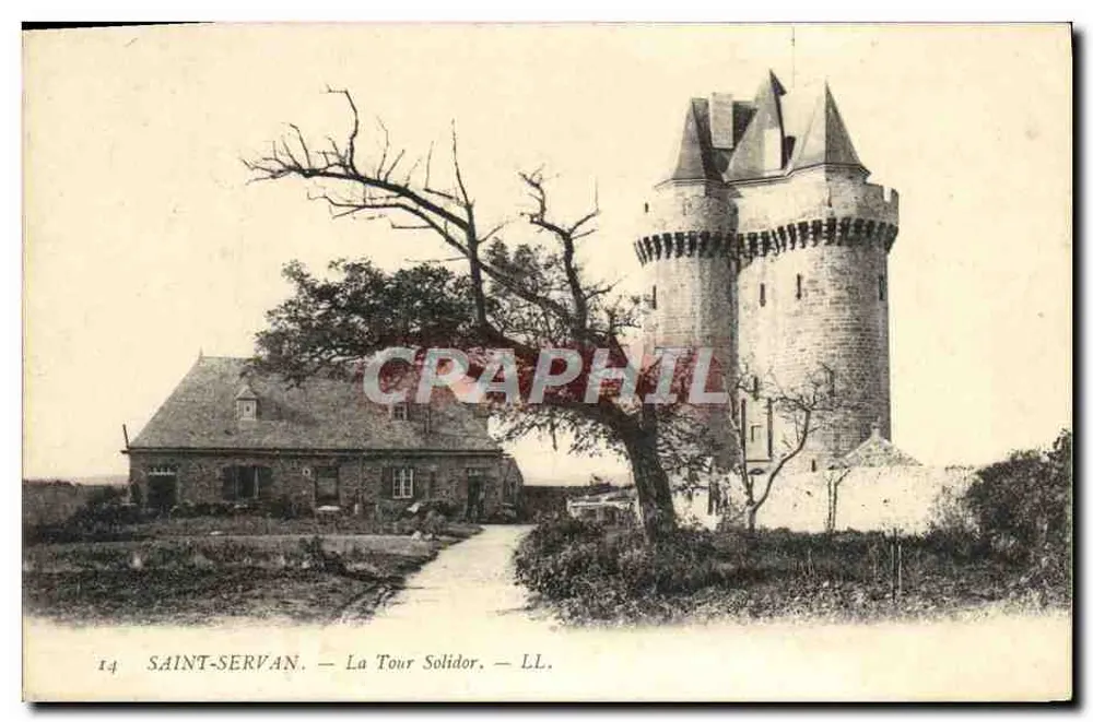 Saint-Servan — Torre Solidor — LL. - Frente