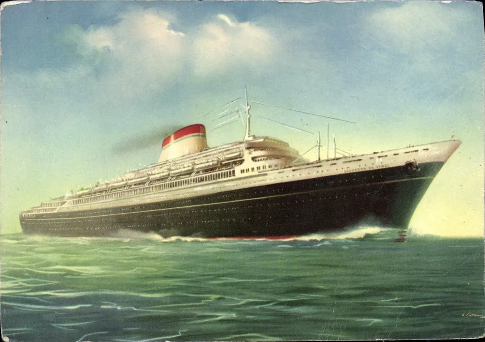 Cruiser Leonardo da Vinci — Spółdzielnia Żegluga Genewa — seria 3.59.200 - Awers