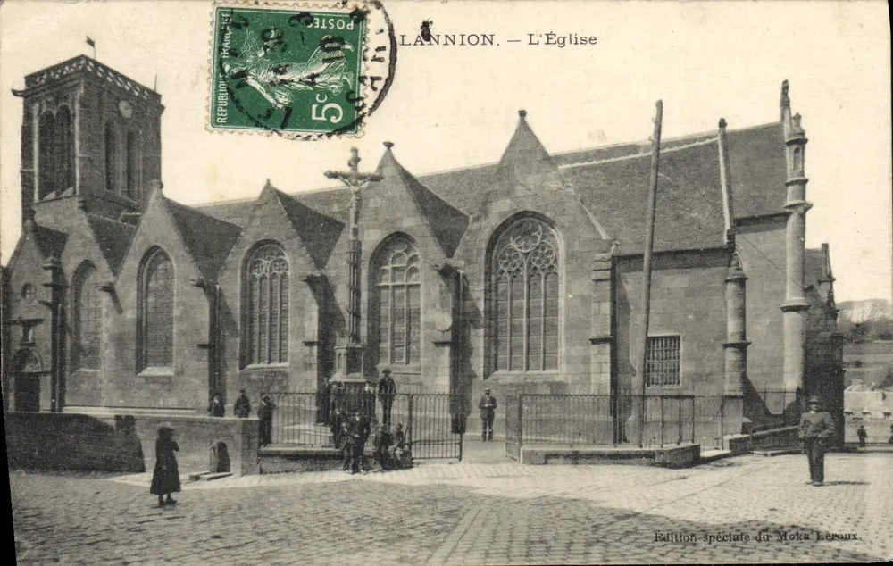 Lannion — A Igreja — Edição especial do Moka Leroux - Frente