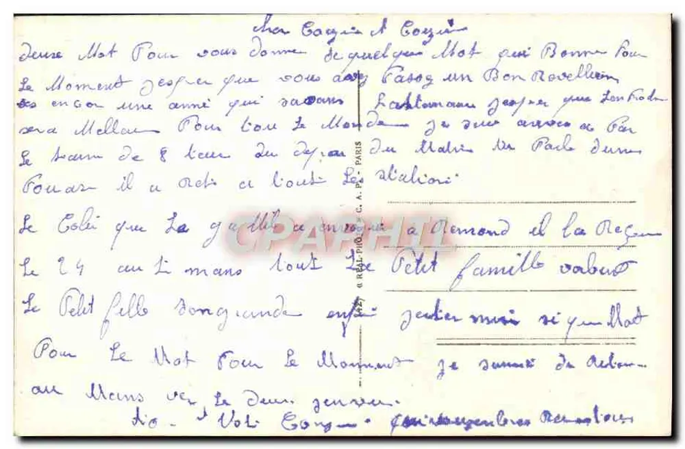 León — Vista da Catedral — Editor Phoscro, n° 144 - Verso