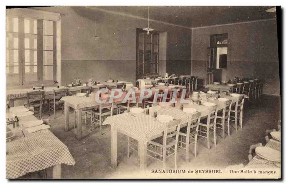 SANATORIUM von SEYSSUEL — Ein Speiseraum - Vorderseite