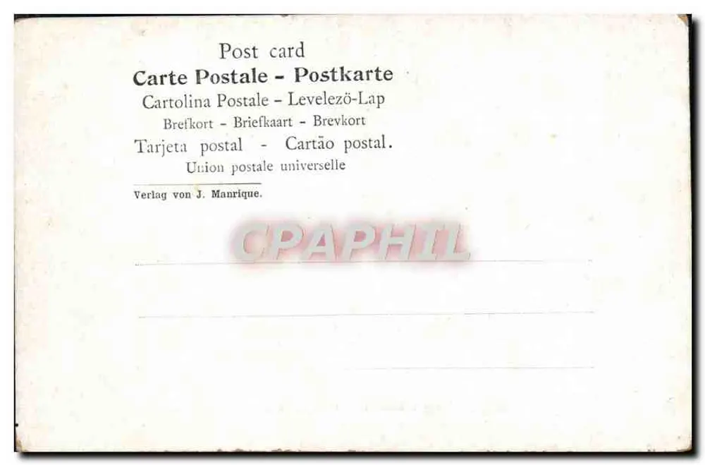 Estrasburgo - Palácio Imperial - Kaiserpalast — editor SIAER, n° 30 - Verso