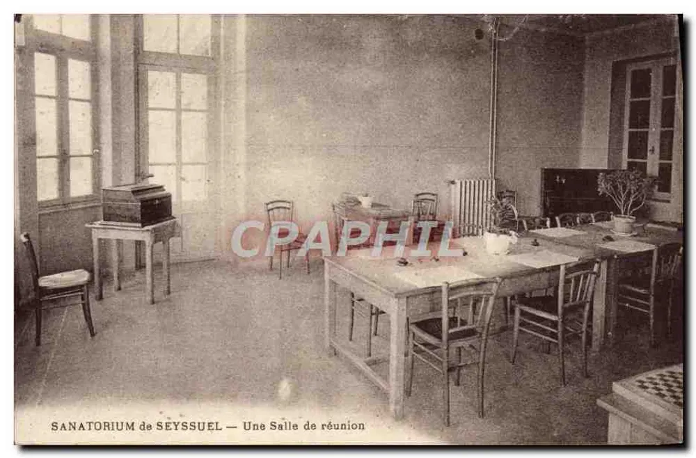 Sanatorium Seyssuel — Ein Besprechungszimmer - Vorderseite
