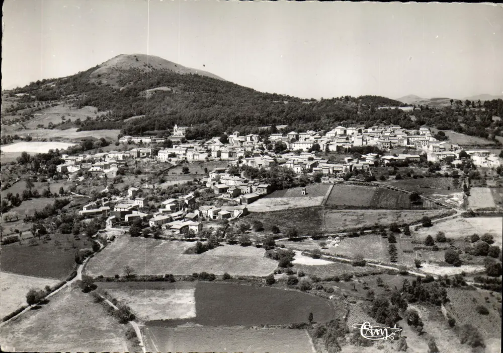 Solignat (P.-de-D.) — Ogólny widok z lotu — Wydawnictwo Combier - Awers