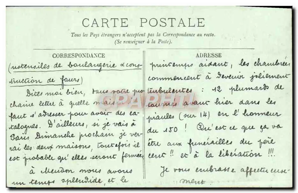 A Ponta de Saint-Mathieu — A Abadia e o Farol — LL. - Verso